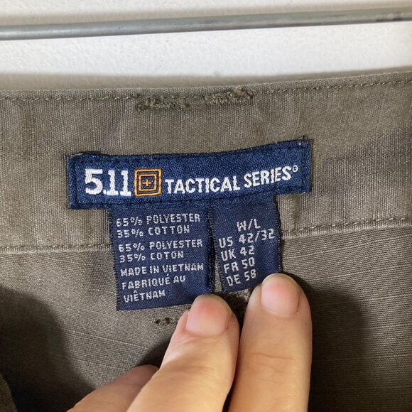 511 Tactical Taclite Pro Ripstop Pant Style 74273-307 Brown Green 42/32 - Picture 7 of 10